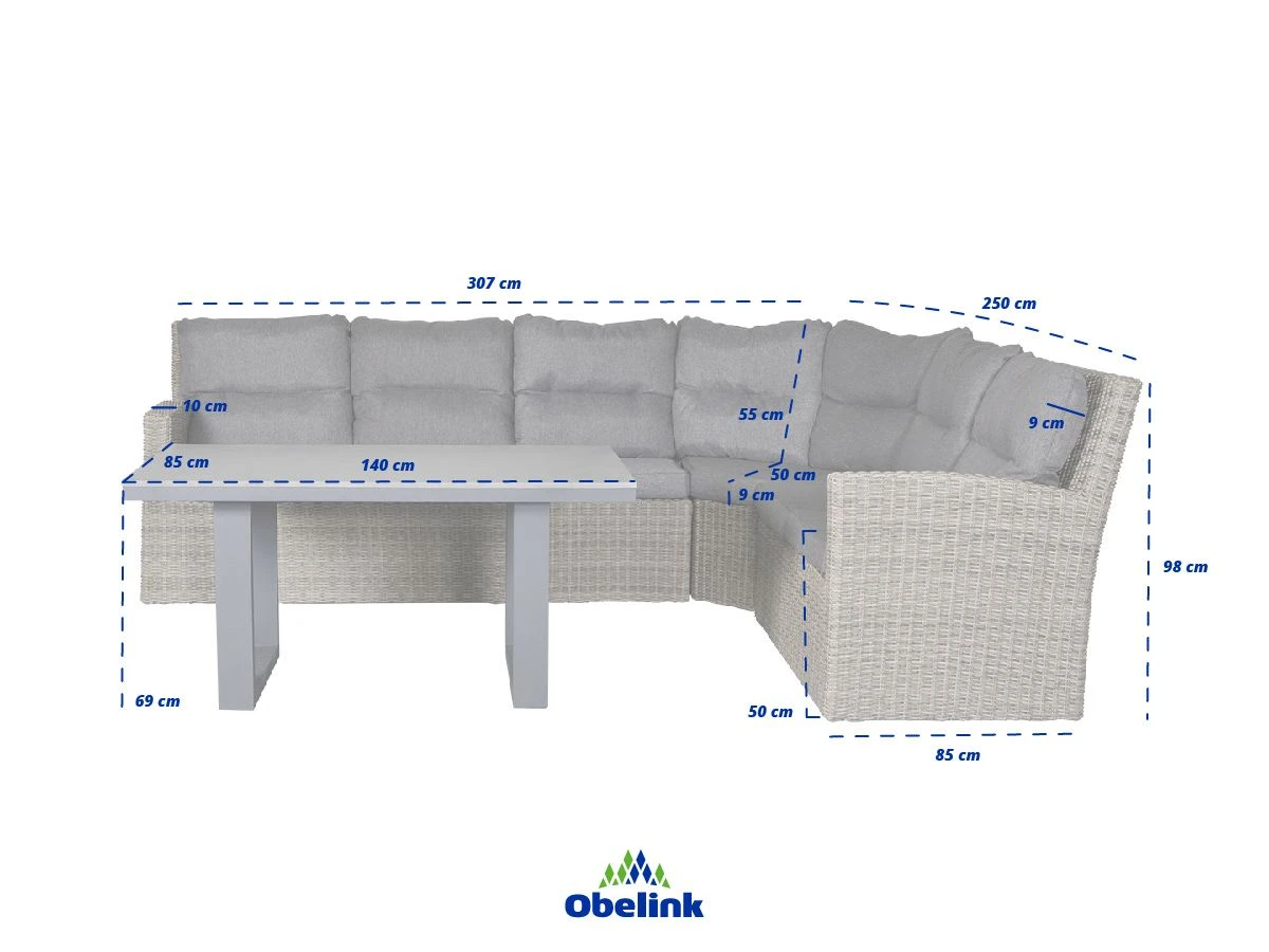 Outdoor Feelings Fortaleza Loungeset 6 Outdoor Feelings Fortaleza Loungeset - Afbeelding 4