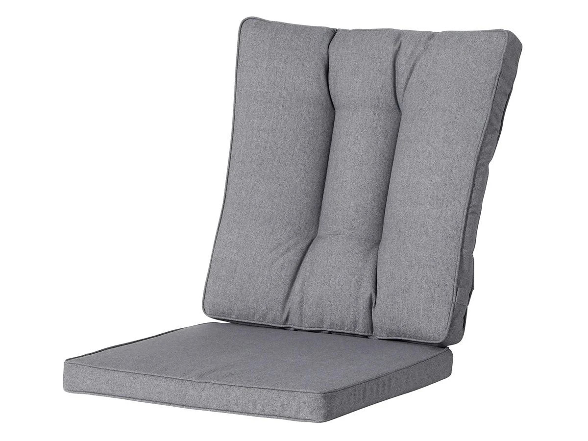 Madison Oxford Grey Outdoor Wicker Stoelkussen 4 Madison Oxford Grey Outdoor Wicker Stoelkussen - Afbeelding 2