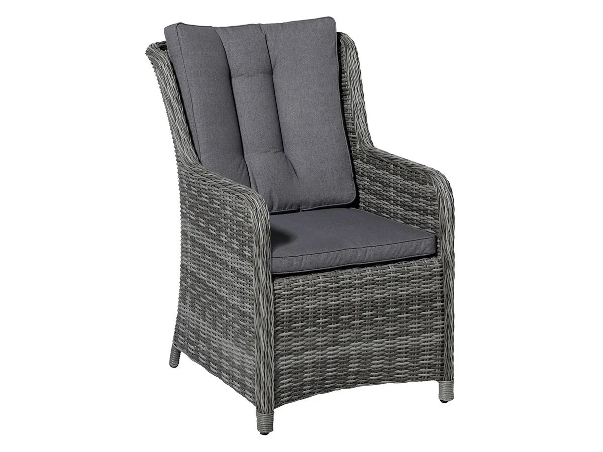 Madison Oxford Grey Outdoor Wicker Stoelkussen 3 Madison Oxford Grey Outdoor Wicker Stoelkussen