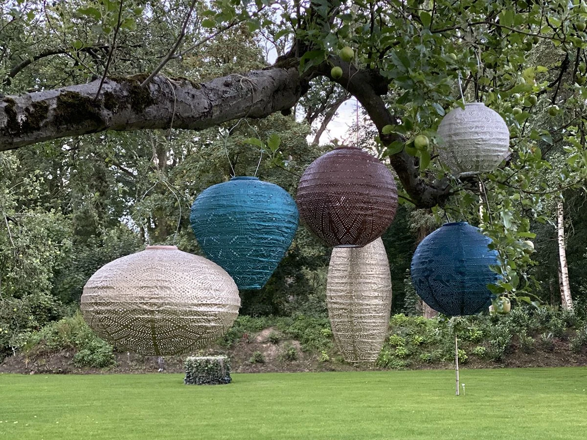 Lumiz Sashiko Diamond 28 Solar Lampion 7 Lumiz Sashiko Diamond 28 Solar Lampion - Afbeelding 5