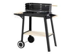 Merkloos Rechthoekige Barbecue Op Wielen 13 Merkloos Rechthoekige Barbecue Op Wielen -Beste Tuinmeubelen Winkel barbecue rechthoekig half open 601689 2 ecommerce e003 1