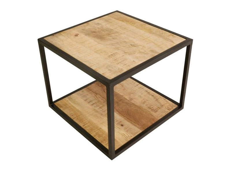 Merkloos Jack 50x50x40 Bijzettafel 4 Merkloos Jack 50x50x40 Bijzettafel - Afbeelding 2