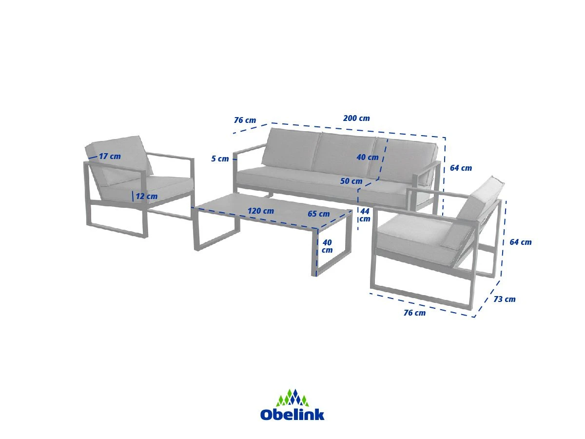 Hartman Jordan Black Grey Loungeset 5 Hartman Jordan Black Grey Loungeset - Afbeelding 3