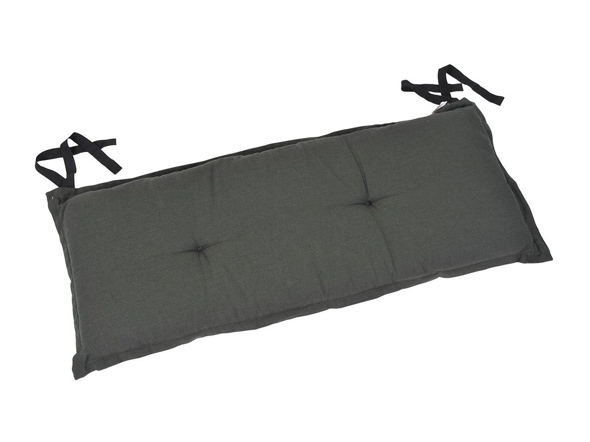 Madison Rib Black 120 X 48 X 7 Bankkussen 3 Madison Rib Black 120 X 48 X 7 Bankkussen