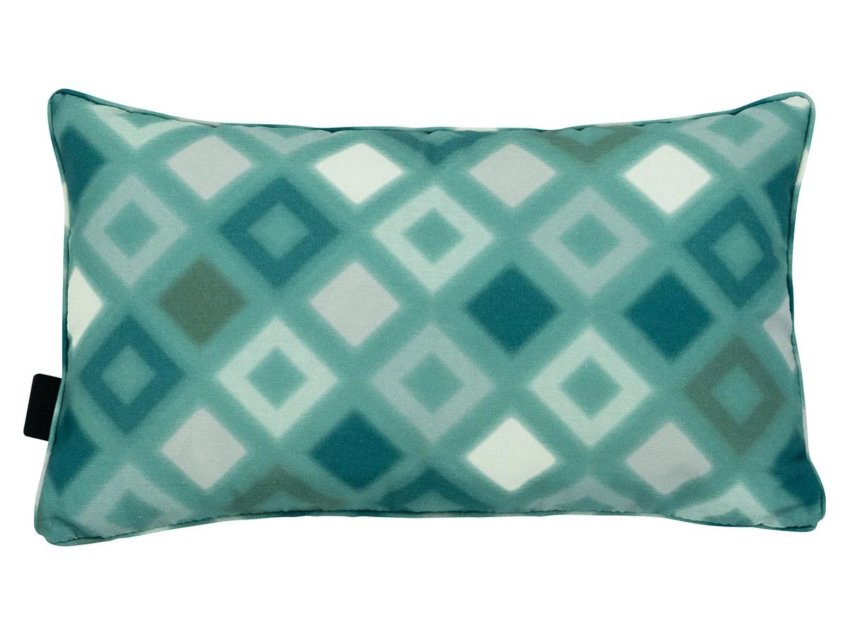 Madison Grids Seablue Outdoor 50 X 30 Lendekussen 3 Madison Grids Seablue Outdoor 50 X 30 Lendekussen