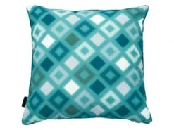 Madison Grids Seablue Outdoor 50 X 50 Sierkussen