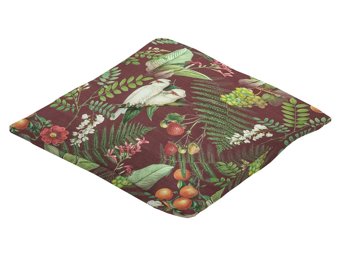 Madison Josie Bordeaux 50 X 50 Sierkussen 4 Madison Josie Bordeaux 50 X 50 Sierkussen - Afbeelding 2