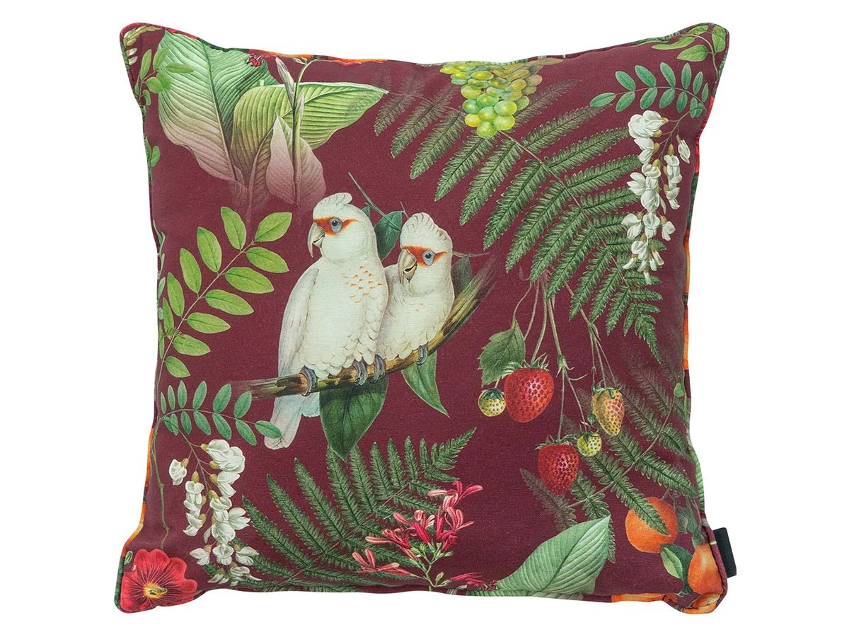 Madison Josie Bordeaux 50 X 50 Sierkussen 3 Madison Josie Bordeaux 50 X 50 Sierkussen