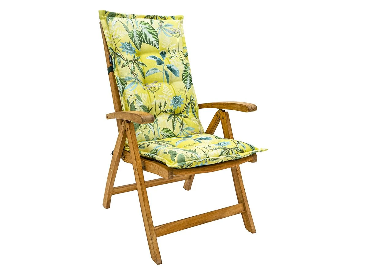 Madison Mauel Pastel Yellow Hoge Rug Tuinkussen 4 Madison Mauel Pastel Yellow Hoge Rug Tuinkussen - Afbeelding 2