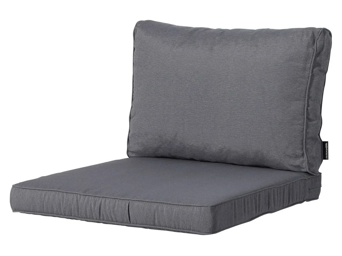 Madison Panama Grey Lounge Rugkussen 4 Madison Panama Grey Lounge Rugkussen - Afbeelding 2
