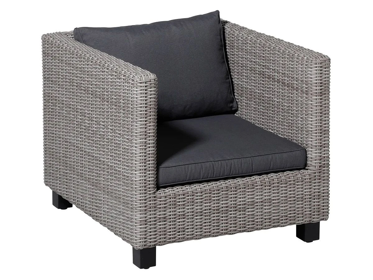 Madison Panama Grey Lounge Rugkussen 5 Madison Panama Grey Lounge Rugkussen - Afbeelding 3