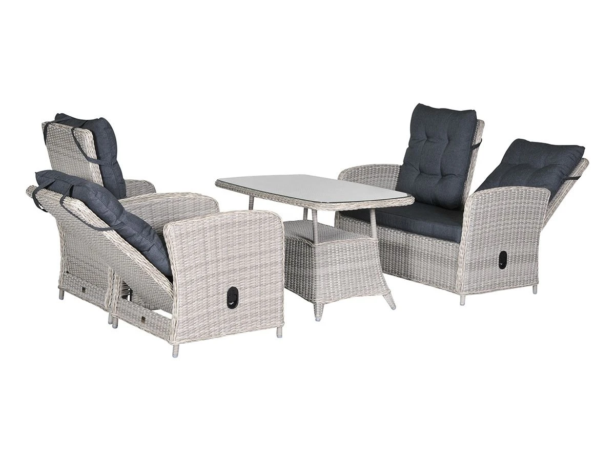 Outdoor Feelings Savino Off White Loungeset 4 Outdoor Feelings Savino Off White Loungeset - Afbeelding 2