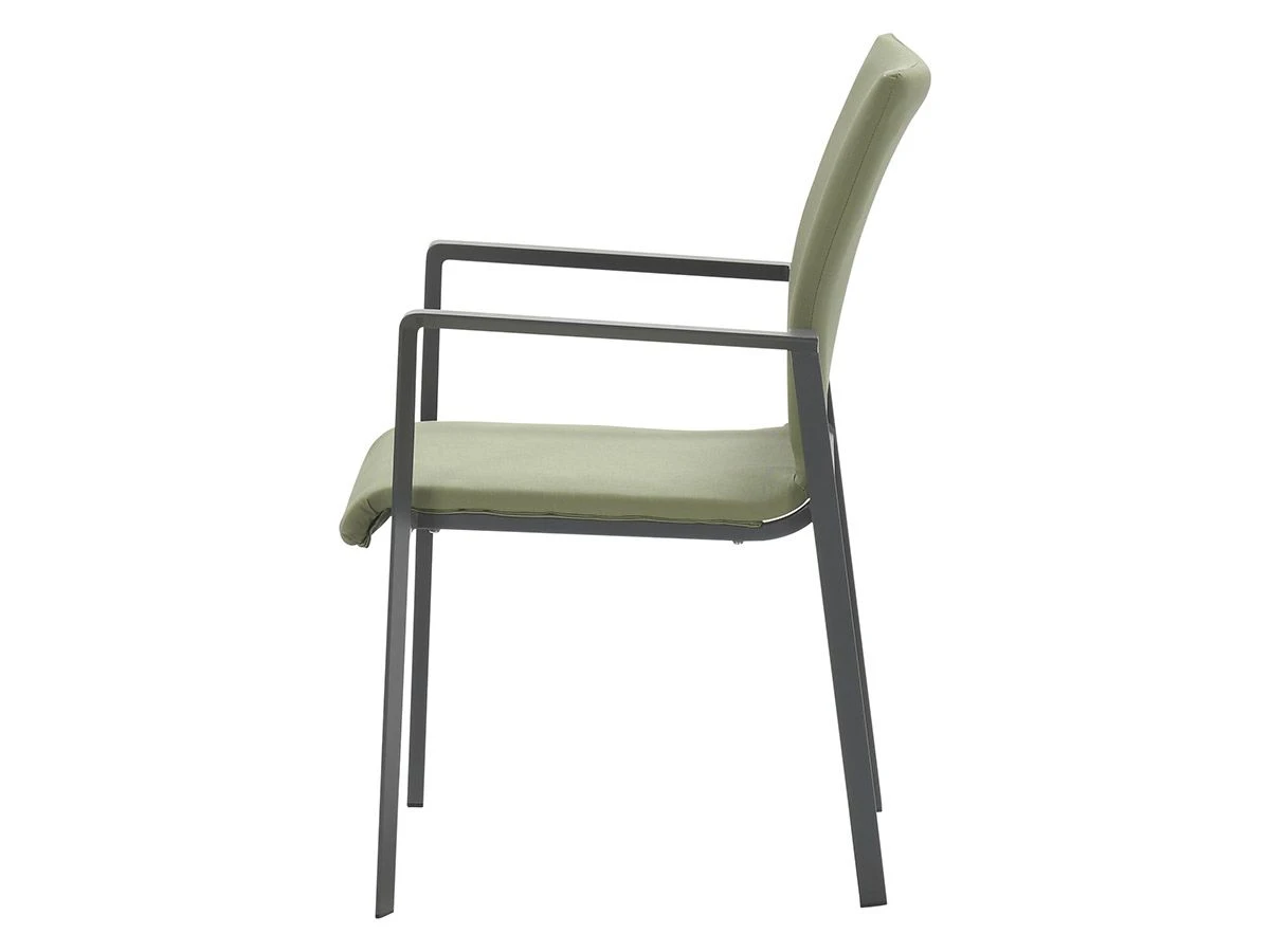 Outdoor Feelings Texas Black Moss Tuinstoel 8 Outdoor Feelings Texas Black Moss Tuinstoel - Afbeelding 6