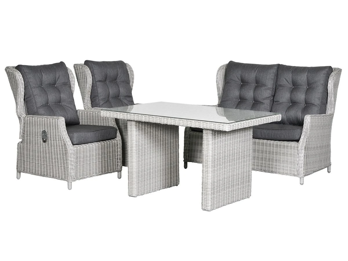 Outdoor Feelings Vicente Dining Loungeset 4 Outdoor Feelings Vicente Dining Loungeset - Afbeelding 2